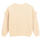 Cool Club, Bluza dziewczęca, welurowa, beżowa