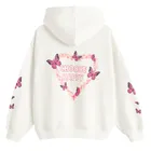 Cool Club, Bluza dziewczęca z kapturem, ocieplana, biała