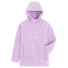 Cool Club, Bluza dziewczęca z kapturem, polarowa, fioletowa
