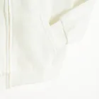 Cool Club, Bluza dziewczęca z kapturem, rozpinana, biała