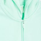 Cool Club, Bluza dziewczęca z kapturem, rozpinana, ocieplana, miętowa