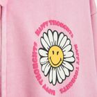 Cool Club, Bluza dziewczęca z kapturem, rozpinana, różowa, SmileyWorld