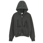 Cool Club, Bluza dziewczęca z kapturem, rozpinana, szara