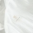 Cool Club, Bluza niemowlęca z kapturem, bawełna organiczna, biała