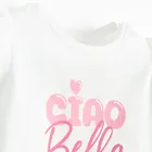 Cool Club, Bluzka dziewczęca z krótkim rękawem, biała