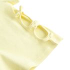 Cool Club, Bluzka dziewczęca z krótkim rękawem, prążkowana, żółta