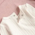 Cool Club, Body dziewczęce z długim rękawem, beżowe