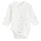 Cool Club, Body dziewczęce z długim rękawem, białe, zestaw, 2 szt.