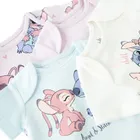 Cool Club, Body dziewczęce z krótkim rękawem, mix, Lilo i Stitch, zestaw, 4 szt.