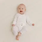 Cool Club, Body niemowlęce z długim rękawem, bawełna organiczna, białe, zestaw, 2 szt.