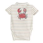 Cool Club, Body polo chłopięce z krótkim rękawem, frotte, beżowe