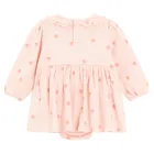 Cool Club, Body sukienka dziewczęce z długim rękawem, różowe