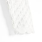 Cool Club, Bolerko dziewczęce, ażurowe, białe