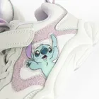 Cool Club, Buty sportowe dziewczęce, białe, świecąca podeszwa, Lilo i Stitch
