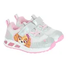 Cool Club, Buty sportowe dziewczęce, srebrne, świecąca podeszwa, Psi Patrol