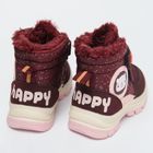 Cool Club, Buty zimowe dziewczęce, bordowe, ocieplane, Fisher-Price