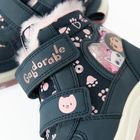 Cool Club, Buty zimowe dziewczęce, granatowe, ocieplane, Koci Domek Gabi