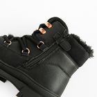 Cool Club, Buty zimowe dziewczęce, ocieplane, czarne