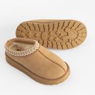 Cool Club, Buty zimowe dziewczęce z wełną, ocieplane, brązowe