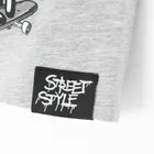 Cool Club, Czapka chłopięca, dwustronna, czarno-szara