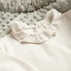 Cool Club, Dres dziewczęcy, beżowy melanż