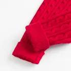 Cool Club, Jegginsy dziewczęce, sweterkowe, czerwone