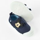 Cool Club, Kapcie chłopięce, granatowe, Zdrowa Stopa, podeszwa Barefoot, Myszka Miki