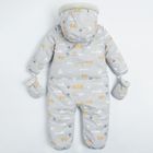 Cool Club, Kombinezon dziecięcy z kapturem, szary