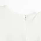 Cool Club, Kombinezon dziewczęcy bez rękawów, biały