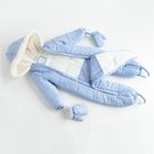 Cool Club, Kombinezon dziewczęcy z kapturem, ocieplany, niebieski