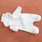 Cool Club, Kombinezon przejściowy niemowlęcy z kapturem, muślinowy, biały