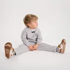 Cool Club, Komplet chłopięcy, Bluza, rozpinana, T-shirt, Spodnie dresowe, mix