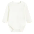 Cool Club, Komplet dziewczęcy, ażurowy, Body z długim rękawem, Śpiochy, biały