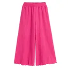 Cool Club, Komplet dziewczęcy, Bluzka bez rękawów, Spodnie materiałowe, wide, różowy