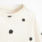 Cool Club, Komplet dziewczęcy, Bluzka z długim rękawem, Legginsy, prążkowany, ecru