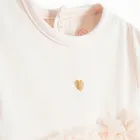 Cool Club, Komplet dziewczęcy, Body sukienka z krótkim rękawem, Bolerko, różowy