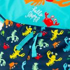 Cool Club, Komplet kąpielowy chłopięcy, T-shirt, Szorty, UV 50, niebiesko-granatowy