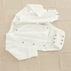 Cool Club, Komplet niemowlęcy, Body z długim rękawem, Półśpiochy, biały