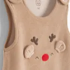 Cool Club, Komplet niemowlęcy, Śpiochy welurowe, Body z długim rękawem, mix