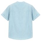 Cool Club, Koszula chłopięca z krótkim rękawem, niebieska