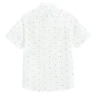 Cool Club, Koszula chłopięca z krótkim rękawem, regular, biała