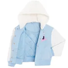 Cool Club, Kurtka bejsbolówka dziewczęca z kapturem, niebieska, Lilo i Stitch