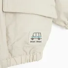 Cool Club, Kurtka chłopięca z kapturem, beżowa