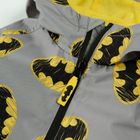 Cool Club, Kurtka chłopięca z kapturem, szara, Batman