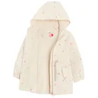 Cool Club, Kurtka dziewczęca z kapturem, beżowa