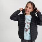 Cool Club, Kurtka dziewczęca z kapturem, czarna