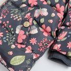 Cool Club, Kurtka dziewczęca z kapturem, grafitowa, puchowe wypełnienie