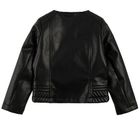 Cool Club, Kurtka wiosenna dziewczęca, ramoneska, czarna