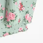 Cool Club, Legginsy dziewczęce, flare, prążkowane, zielone