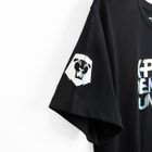 Cool Club, Luźny t-shirt dziewczęcy, czarny, K-Pop Demon Hunters